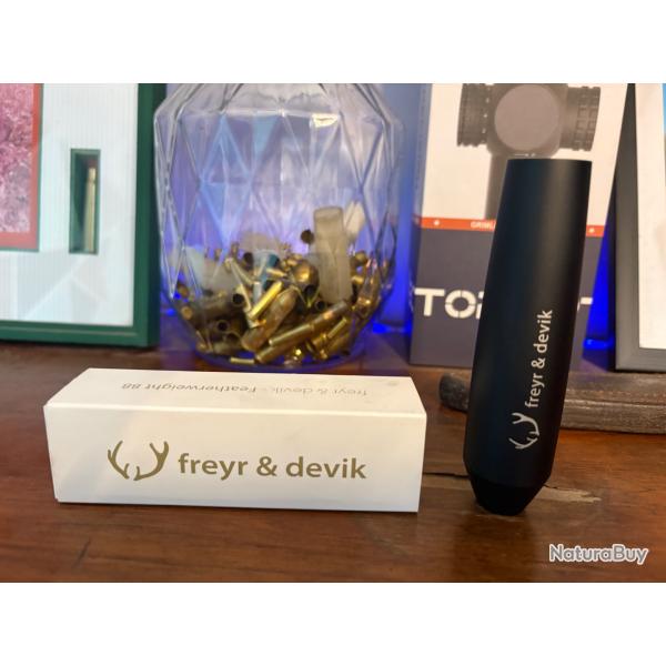1 x Prix de folie ! Silencieux Freyr & Devik Featherweight 88 - Cal. 22LR - 1/2x20