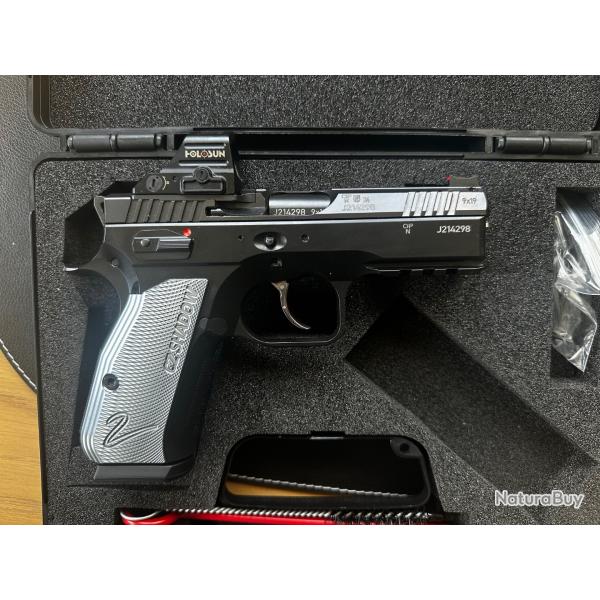 CZ Shadow 2 compact OR + kit DPM, vendu sans optic