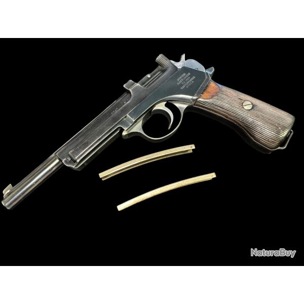 pistolet STEYR  mannlicher 1905  proche du neuf