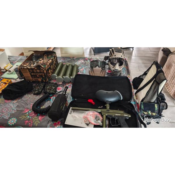 Ensemble paintball