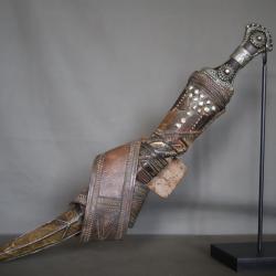 Une dague jambiya Arabe - P&eacute;ninsule Arabique, Arabie Saoudite ou Yemen,19&egrave;me d&eacute;but 20&egrave;me si&egrave;cle (3)