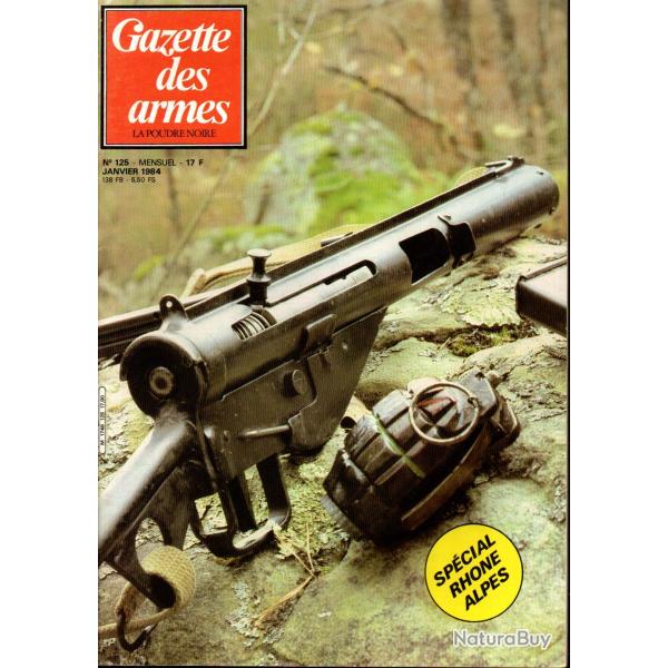 gazette des armes 125, sig sauer p-226, tchad le d�sert des tartares, air comprim� webley tracker