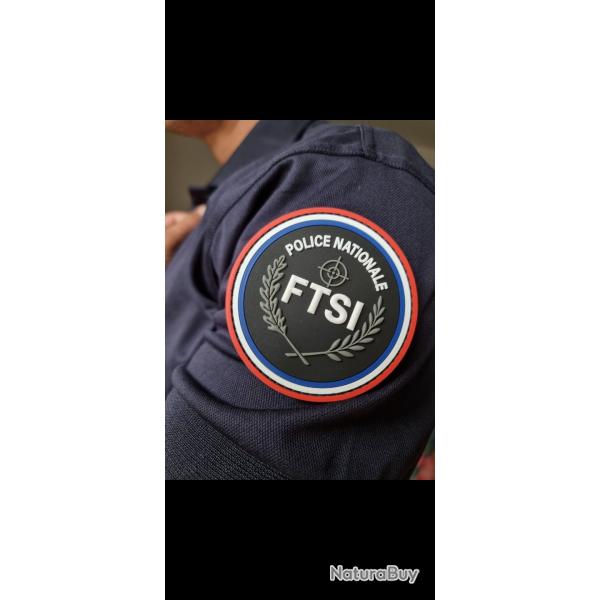 Ecusson FTSI Police Nationale