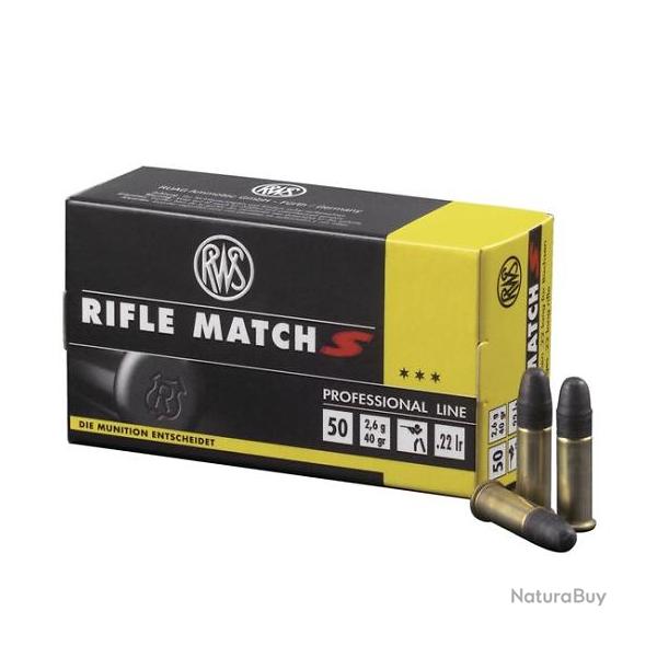 Munitions RWS 22lr Rifle Match S x50