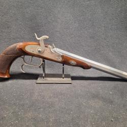 Pistolet &agrave; percussion Pedersoli Lepage, Cal. 44 - 1� sans prix de r&eacute;serve !!
