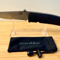 Benchmade Ascent J. Cascas AUS-8 - Vintage Rare - Avec housse