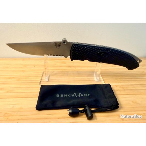 Benchmade Ascent J. Cascas AUS-8 - Vintage Rare - Avec housse