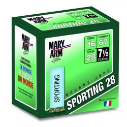 Sporting 28 BJ cal.16 mary arm sporting 28 cal16 28gr n&deg;7,5