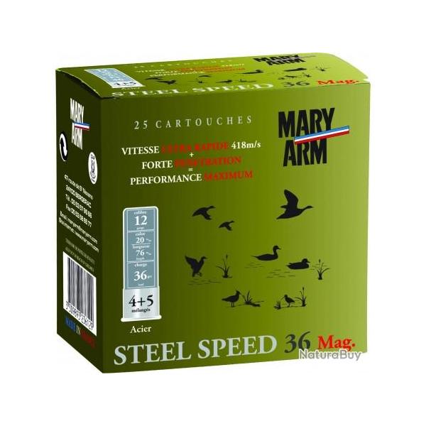 Steel speed 36 mary arm steel 36 magnum cal12 n�4+5