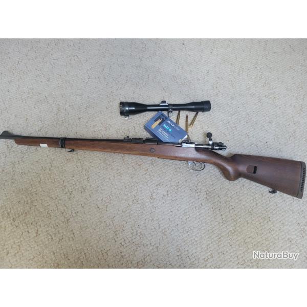 Carabine Type Mauser/Heym Zollkarabiner + Optique  8x57 IS