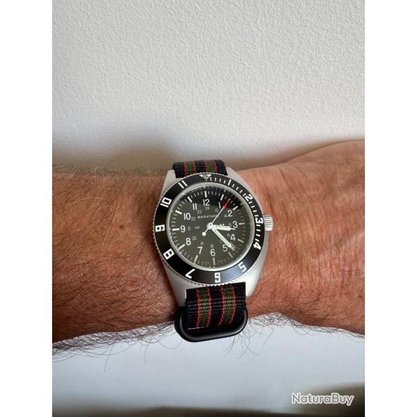 Montre Marathon 41mm Steel Navigator w/ Date (SSNAV-D)
