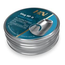Plombs H&N Slug HP II .218 cal 5,5 mm - Boite de 200 30 Grains
