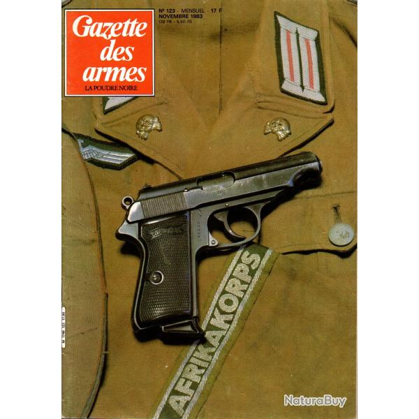 gazette des armes 123, queen anne, m 14 us part 1, armes blanches IIIe r�publique part 2 ; ppk polic