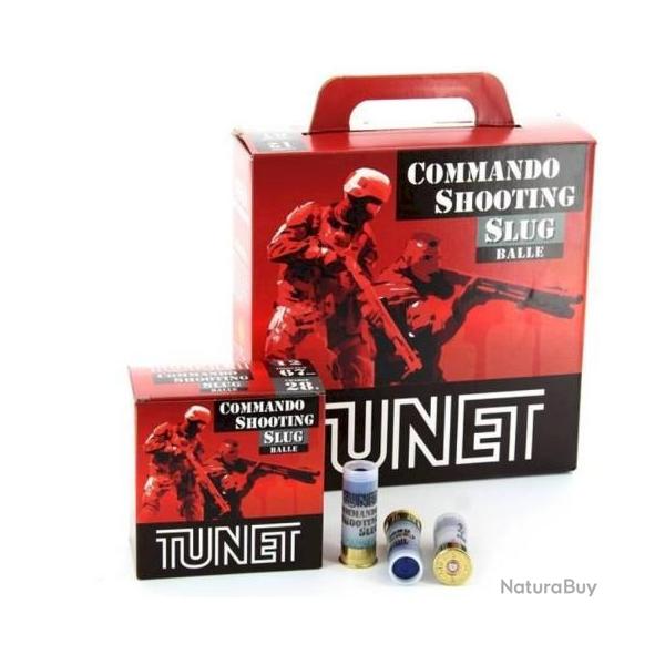 MUNITIONS TUNET COMMANDO SHOOTING SLUG CALIBRE 12/67 x25