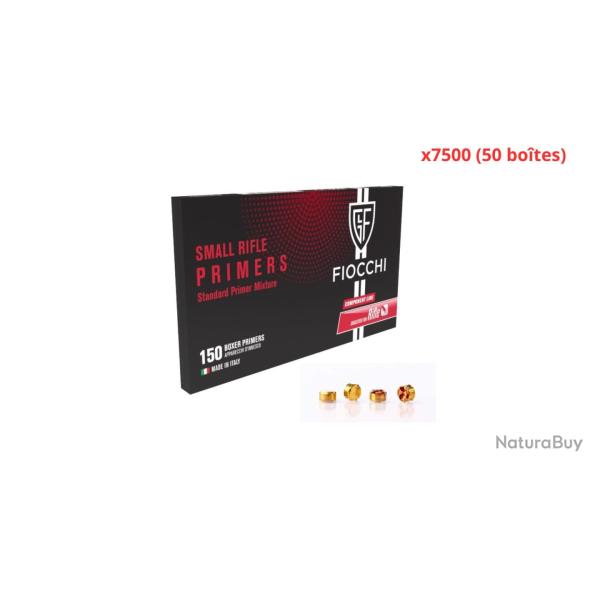 AMORCES FIOCCHI SMALL RIFLE x7500 