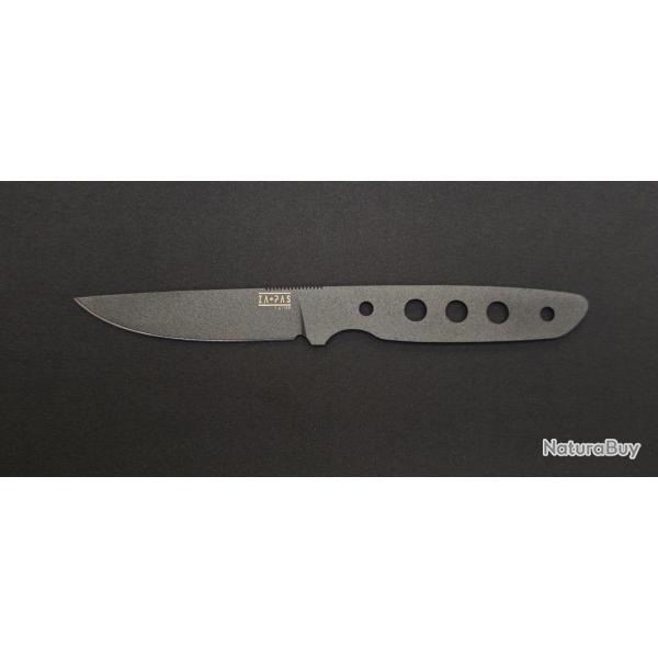 Za-Pas EHO-BL-NKDEHO Knife Naked Black  - couteau fixe noir