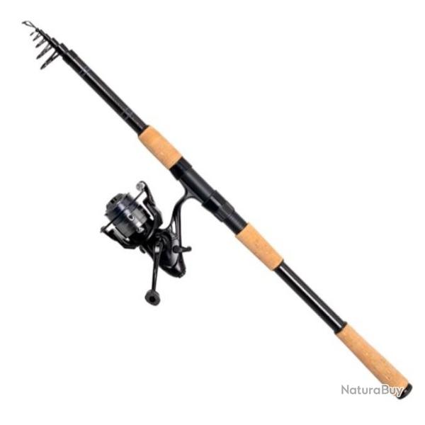 Canne � p�che ZEBCO t�l�scopique allround combo 3m 20-70g + moulinet 3000 0.20mm 180m