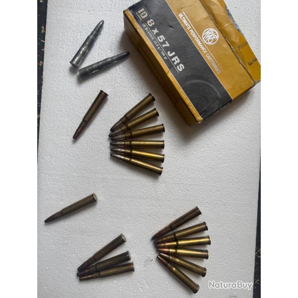 Cartouche 8x57 JRS