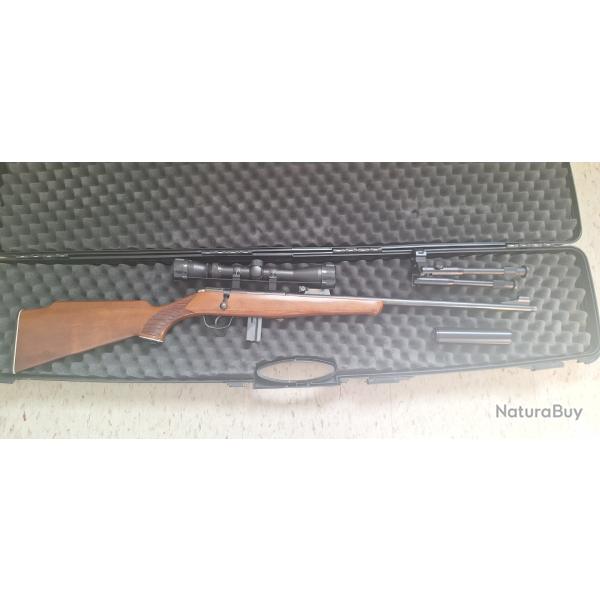 Carabine 22.lr gaucher gazelle a verrou manufacture de St �tienne
