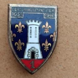 INSIGNE 1 REGIMENT DE CUIRASSIER FABRICANT DRAGO PARIS