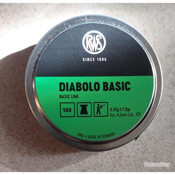 Boite de plombs RWS BASIC NEUVE