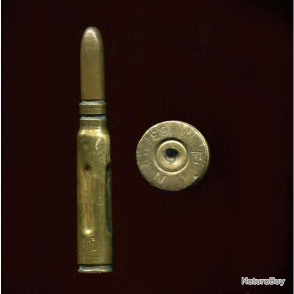7.92 x 57 Mauser - Allemagne - inerte de manipulation en laiton flut�