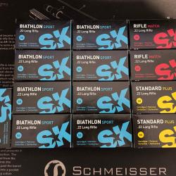 Lot munitions SK .22 long rifle