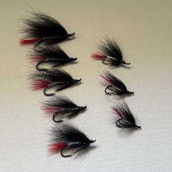 Mouche Scorff lot de 8 pi&egrave;ces