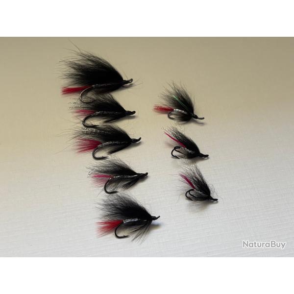 Mouche Scorff lot de 8 pi�ces