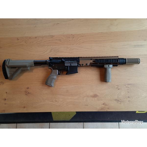 fusil d'assaut M4 airsoft WE gbbr customis� en super �tat