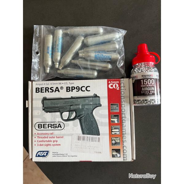 Vends bersa BP9CC airgun