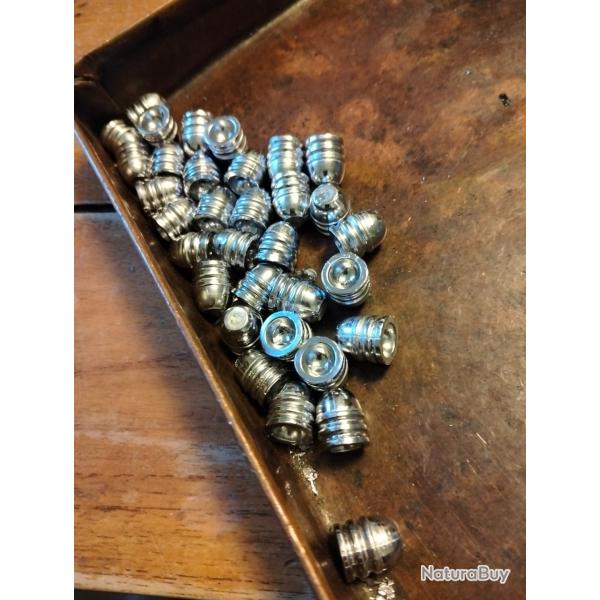 100 ogives type mini Mini� � nez rond calibre 45
