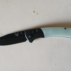 Couteau pliant type Benchmade Crooked river s&eacute;rie Hunter neuf