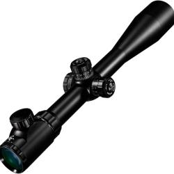 Lunette de Vis&eacute;e 10-40x50 R&eacute;ticule Lumineux Rouge Vert Parallaxe Lat&eacute;rale Tube 30 mm Mil-Dot