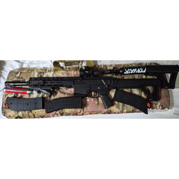 Carabine Full Auto Umarex T4E TC68 ETAT NEUF FULL OPTIONS