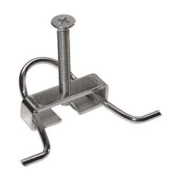 Pince de fixation pour massacre chevreuil et chamois (crochet pour planche)