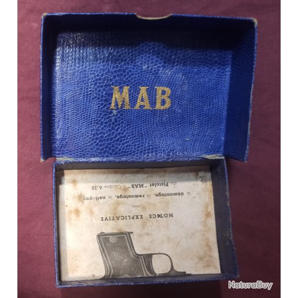 Boite d'Origine MAB en l'�tat avec notice!