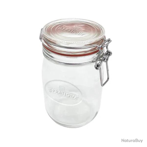 Lot de 6 Bocaux � Armature 1L �85 mm - Le Pratique