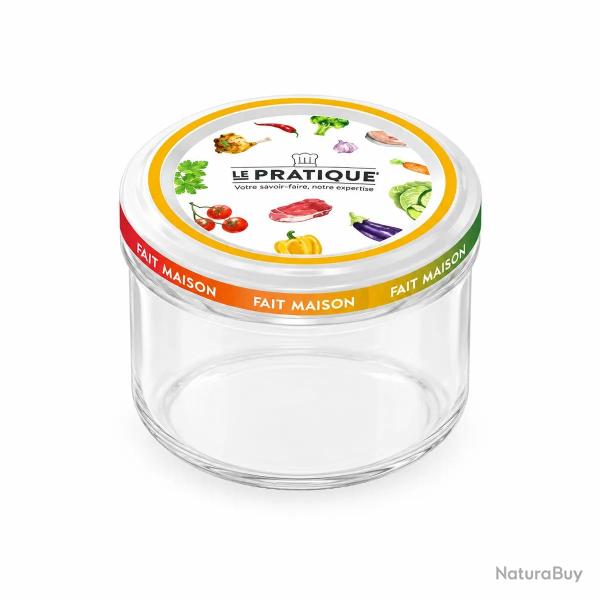 Lot de 6 Bocaux Twist-off St�rilisables 200ml - �82mm