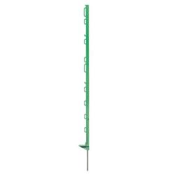 10 PIQUETS PLASTIQUES RECYCL&Eacute;S VERTS 105 CM HORIZON
