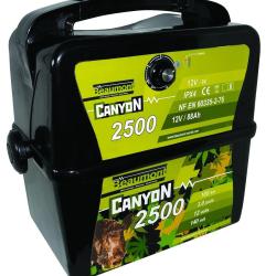 ELECTRIFICATEUR BATTERIE 9V/12V CANYON 2500 GIBMAT