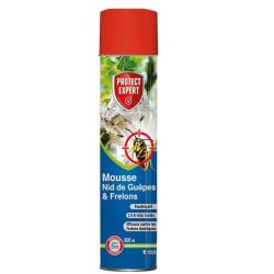 Mousse nid de gu&ecirc;pes et frelons 600 ml - PROTECT EXPERT
