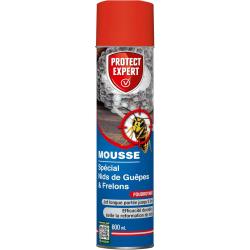 Mousse nid de gu&ecirc;pes et frelons 600 ml - PROTECT EXPERT