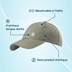 Casquette rafra&icirc;chissante G-HEAT rouge
