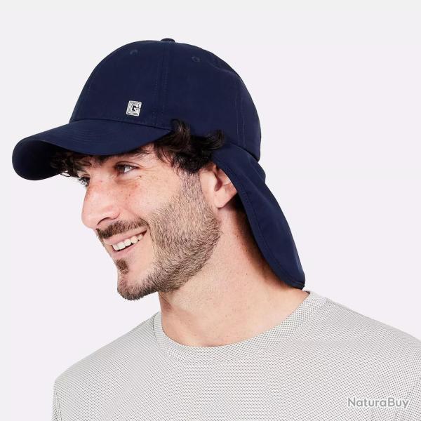 Casquette saharienne anti-UV sable
