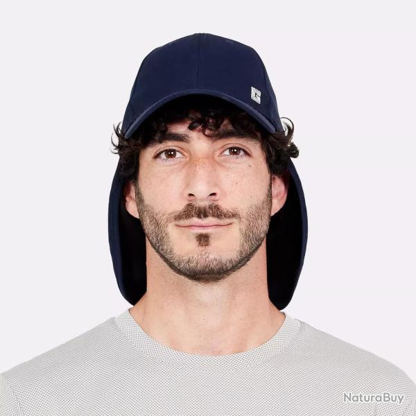 Casquette saharienne anti-UV sable