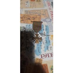 Medaille  croix de guerre
