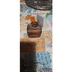 Encrier en verre de poilu