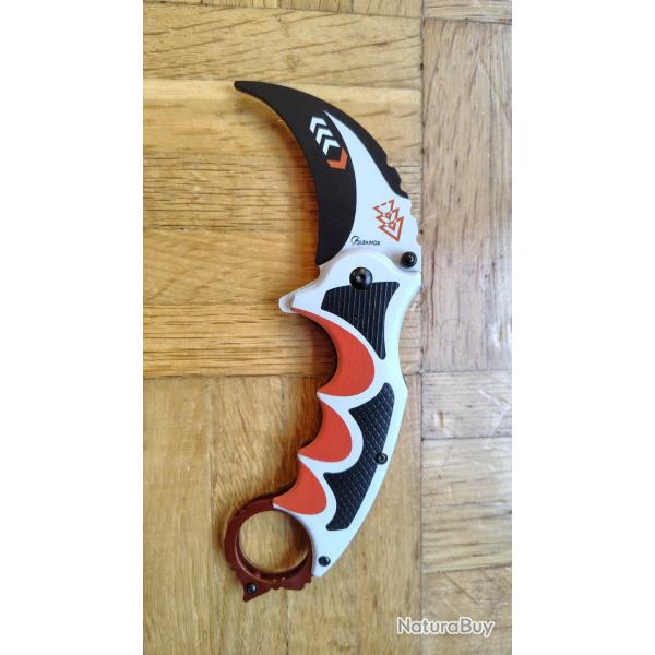 Couteau pliant karambit entra�nement FOS Albainox 18861-A