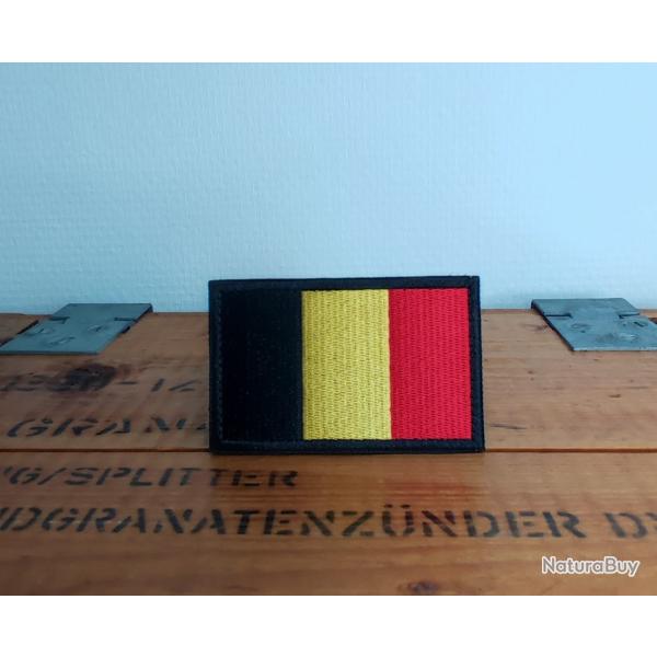 Patch brod� �cusson drapeau Belgique